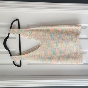Neon Colored Knitted Tank Top